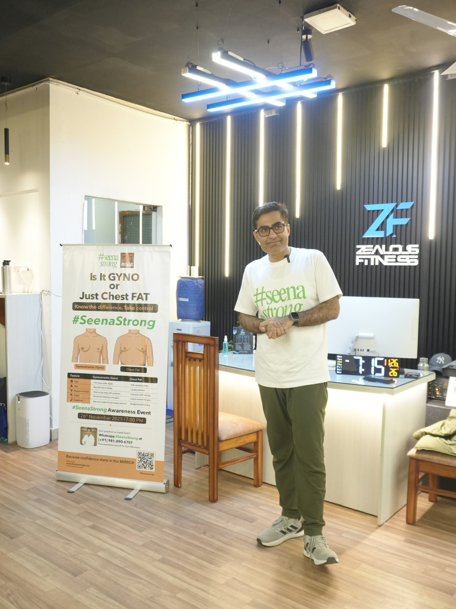 #SEENASTRONG CAMPAIGN: Campaign for Gynecomastia in men, by Dr. Anmol Chugh